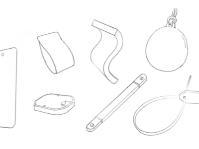 超高頻UHF RFID標簽常見的8種形態(tài)與應用